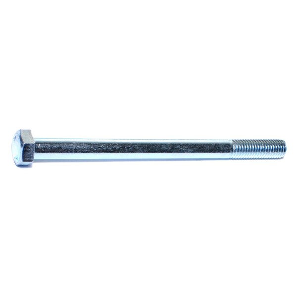Midwest Fastener Grade 2, 1/2"-13 Hex Head Cap Screw, Zinc Plated Steel, 7 in L, 25 PK 00115 - main